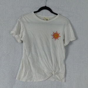 French Pastry‎ Graphic T-Shirt Tarot Card Sun Short Sleeve Tee Shirt S
